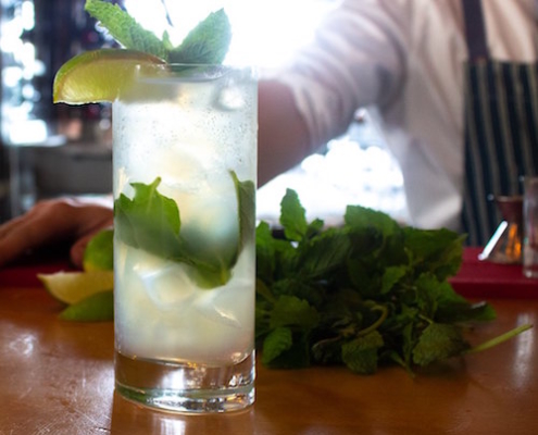 Finns Victoria BC - Mojito Cocktail