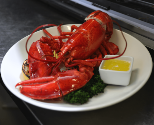 live lobster dinner in victoria